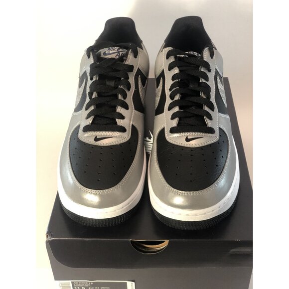 Nike Air Force 1 B Silver Snake 3M 2021 - Picture 3 of 11